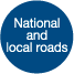 National and local roads